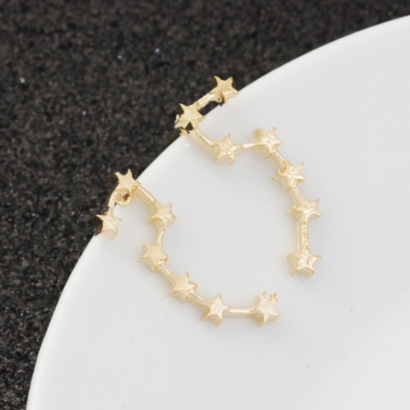 Constellation Star Big Dipper Earrings - Picture 8 of 8